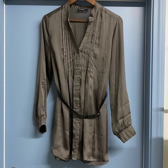 2/$15 🥑 Apt 9 Grey Tunic Top, M - Picture 1 of 5